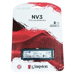 Disco De Estado Solido 2TB Kingston 2000GB NV3 M.2 2280 PCIe 4.0 NVMe