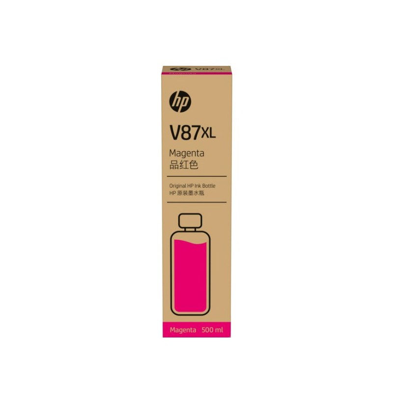 Botella De Tinta HP V87XL Magenta 500ml 7FN97A