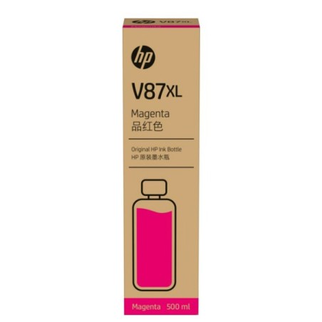 Botella De Tinta HP V87XL Magenta 500ml 7FN97A