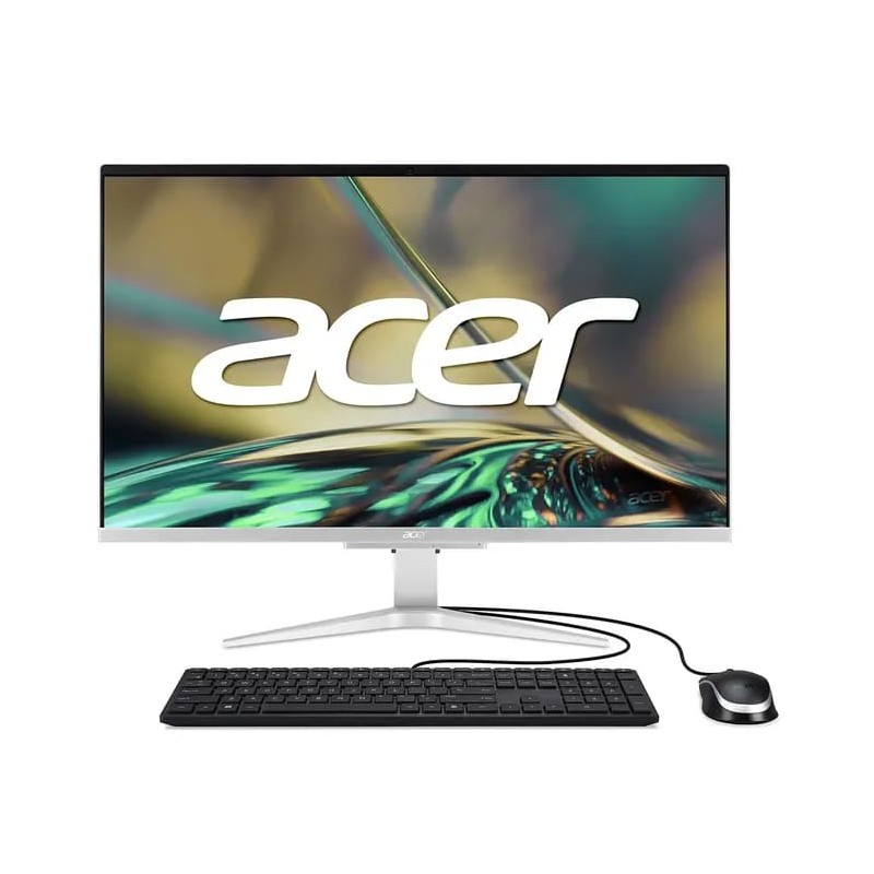 All In One Acer C24-1100 COR585E AMD Ryzen5 5500U 8GB 512GB SSD 23.8" Eshell Silver