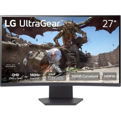 Monitor LG 27" Pulgadas Curvo Gaming UltraGear QHD HDMI DisplayPort