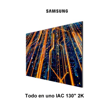 Pantalla Digital Samsung 130" Pulgadas 2K 500nits LED IAC All In One USB HDMI Ethernet