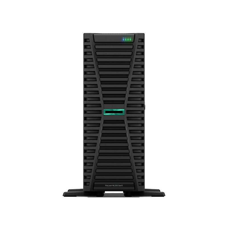 Servidor HPE Proliant ML350 Gen11 Xeon Silver 4410Y 64GB 2x960GB SSD 2x800w Torre