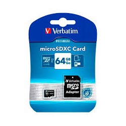 Memoria MicroSDXC 64GB...