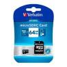 Memoria MicroSDXC 64GB Verbatim Premium Con Adaptador