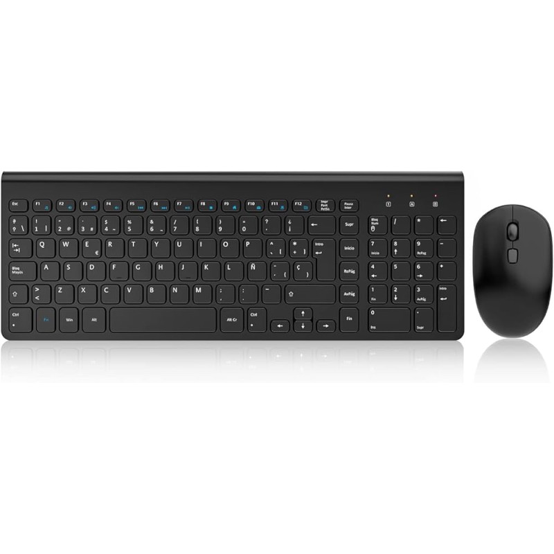 Combo Teclado Verbatim Inalambrico Español