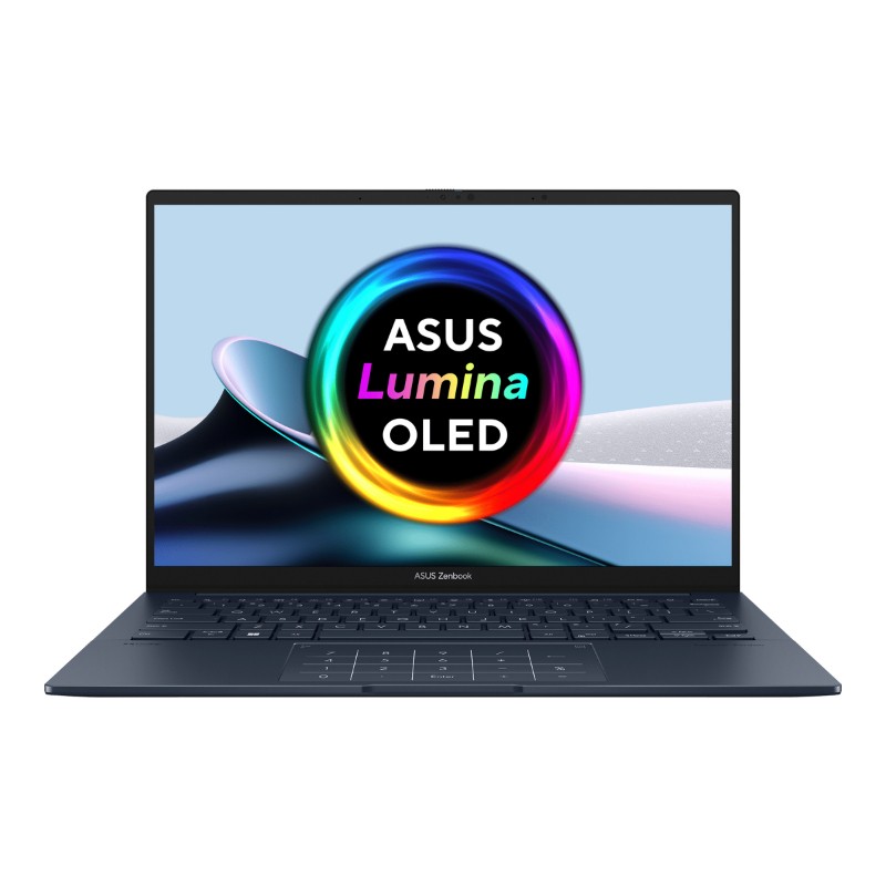 Portatil Asus ZenBook OLED UX3405MA-PP1006 Ultra7 155H 16GB 512GB SSD 14" FreeDos Ponder Blue