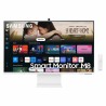 Monitor Samsung 32" Pulgadas M8 M80D 4K Smart Flat HDMI USB Camara Web Blanco