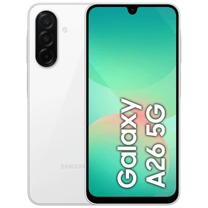 Celular Samsung Galaxy A26 6.7" 5G Blanco 8GB 256GB SM-A266