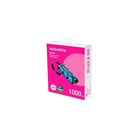 Disco De Estado Solido Externo 1TB Adata SC740 USB-C