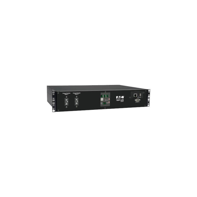 PDU Eaton Tripp Lite PDUMH30HVATNET 30A Monofasico 5.8Kw 16 Tomas ATS 2U Rack Horizontal
