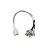Cable Cisco Para Antena 8 Puertos 0.61Cm RP-TNC a RF DART Coaxial