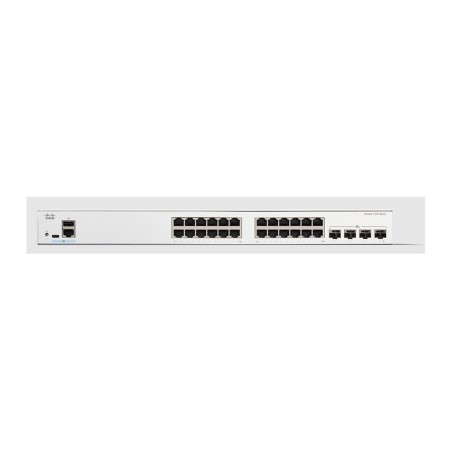 Switch Cisco Catalyst 1200 24 Puertos Gigabit PoE 4SFP Administrable