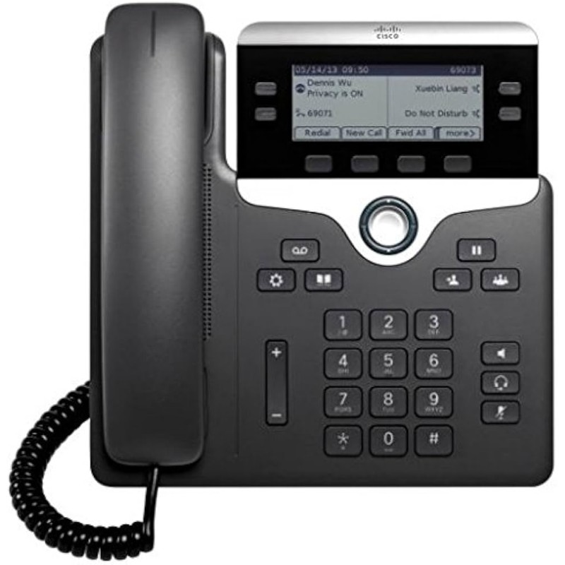 Telefono IP CISCO 7841 Firmware Multiplataforma 4 Lineas SIP