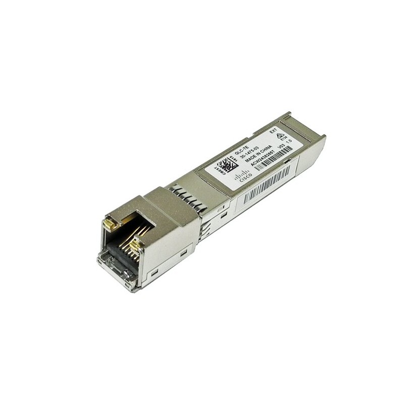 Transceiver Cisco GLC-TE 1000BASE-T SFP Categoria 5 Redes Cobre 100Mts