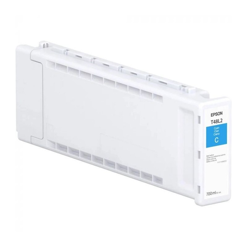 Cartucho De Tinta Epson T48L2 Cyan 700ml UltraChrome PRO6 SureColor P6570E P6570D P8570D P6570DE