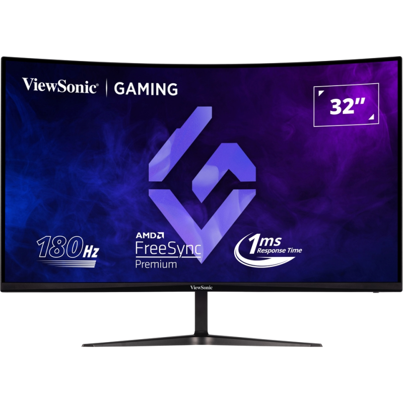 Monitor ViewSonic 32" Pulgadas Curvo LED VX3218C HDMI DisplayPort