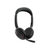 Diadema Audifonos Jabra Evolve2 65 Flex Duo MS Stereo USB-C Bluetooth Con Microfono