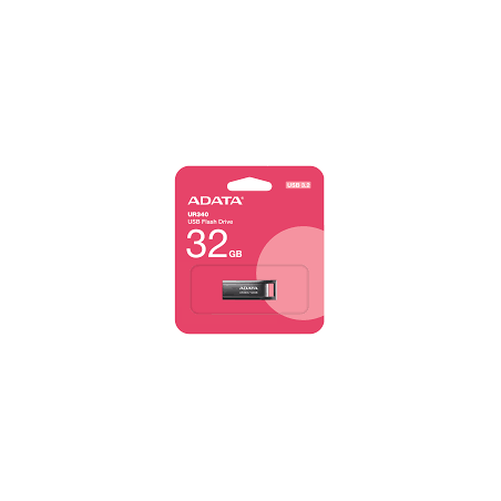 Memoria USB 3.2 32GB Adata UR340 Metalica Negra