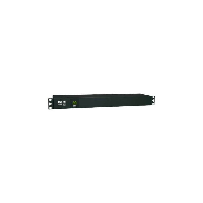 PDU Eaton Tripp Lite PDUMH20 20A 2.4Kw Monofasico Medidor Digital 12 Tomas Horizontal Rack 120v