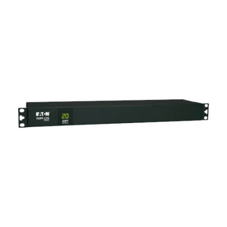 PDU Eaton Tripp Lite PDUMH20 20A 2.4Kw Monofasico Medidor Digital 12 Tomas Horizontal Rack 120v