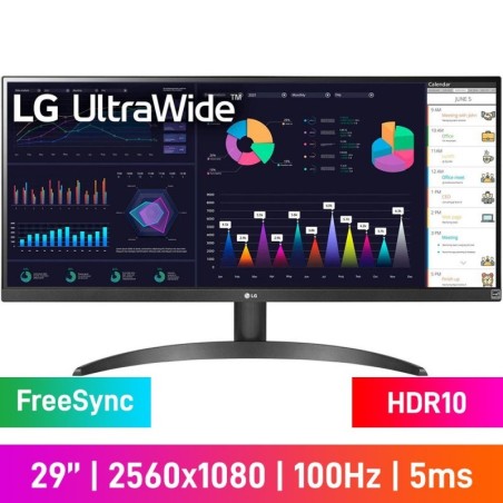 Monitor LG 29" Pulgadas FHD UltraWide IPS HDMI DisplayPort