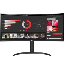 Monitor LG 34" Pulgadas Curvo FHD IPS HDMI DisplayPort USB-C