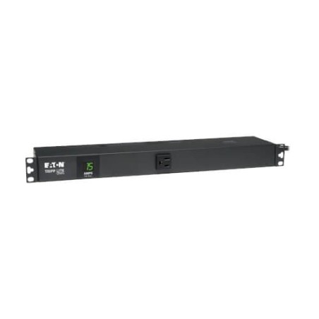 PDU Eaton Tripp Lite PDUMH15 15A 1.4Kw Monofasico Medidor Digital 12 Tomas Horizontal Rack 120v