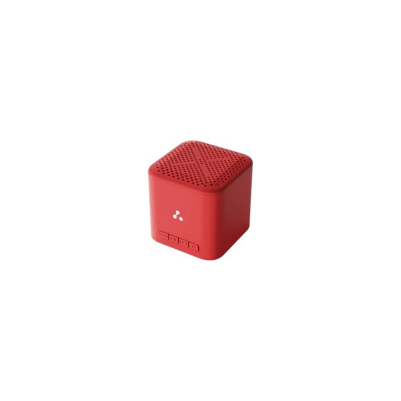 Cube Bluetooth Wireless Speaker  Red 5w