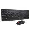 Combo Teclado Mouse Lenovo Essential Español USB Negro