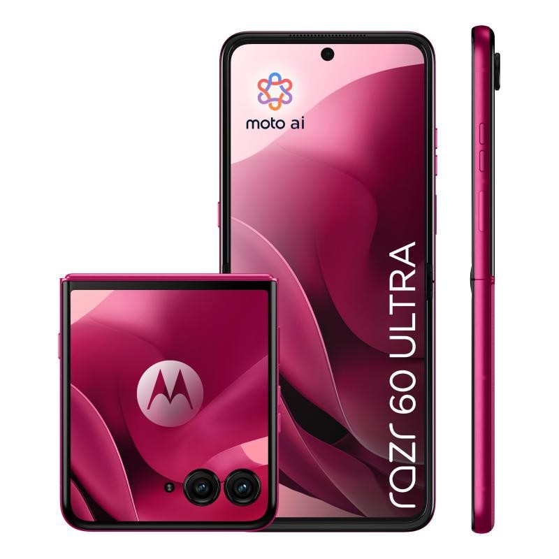 Celular Motorola Moto Razr 60 Ultra 7" Rojo 16GB 1TB