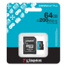Memoria MicroSDXC 256GB Kingston Canvas Go Plus Gen4 200M