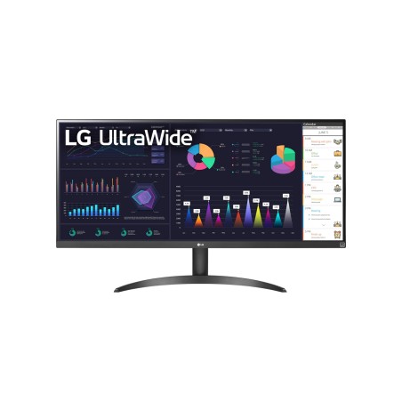Monitor LG 34" Pulgadas UltraWide FullHD IPS LED HDMI DisplayPort 34WQ500-B