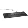 Teclado Dell KB216 Multimedia Negro