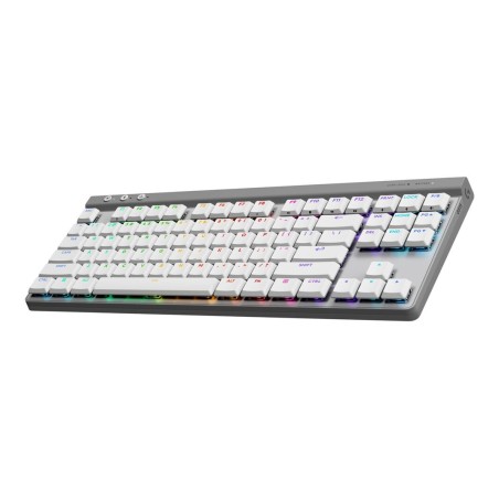 Teclado Logitech G515 Lightspeed Blanco Gaming Inalambrico USB