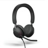 Diadema Auricular Jabra Evolve2 40 SE MS Stereo USB-C USB-A Negra Con Microfono