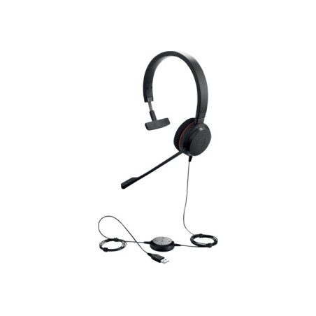 Diadema Jabra Evolve 20 MS Mono USB C/A Adapter Con Microfono