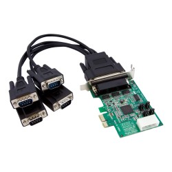 Tarjeta Serial StarTech 4 Puertos PCI Express RS232