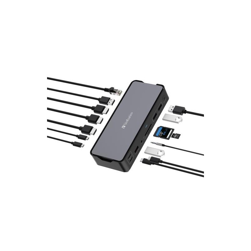 Docking Station Verbatim USB-C Pro 15 en 1