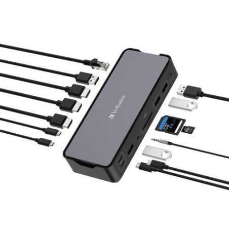 Docking Station Verbatim USB-C Pro 15 en 1