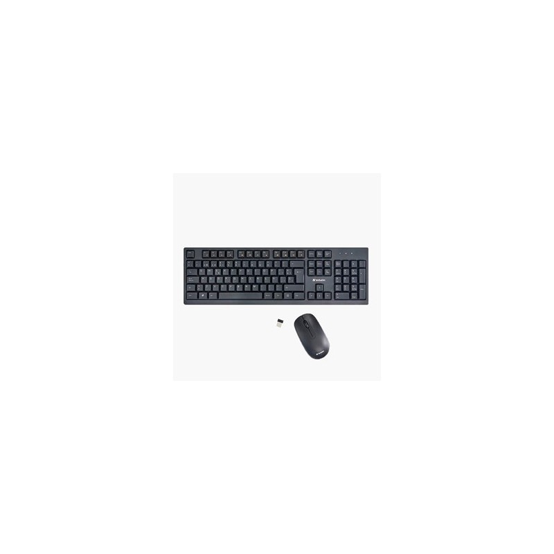 Combo Teclado Mouse Verbatim Inalambrico