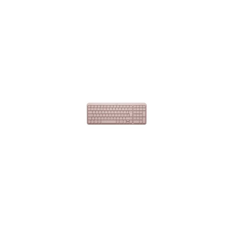 Teclado Logitech K250 Inalambrico Bluetooth Rosado Español
