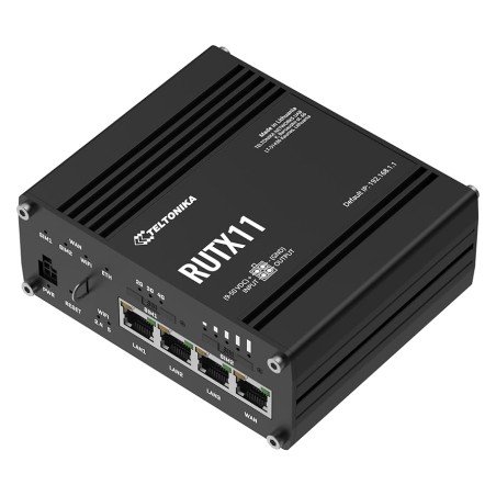 Router Celular Teltonika RUTX11 4 Puertos Gigabit Ethernet WiFi5 4G LTE Bluetooth