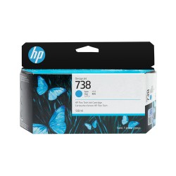 Cartucho De Tinta HP 738 Cyan 130ml 498N5A Original