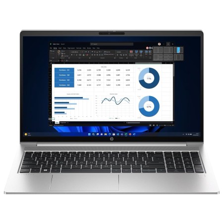 Portatil HP ProBook 4 AI G1i Ultra7 255U 16GB 512GB SSD 16" W11P Silver