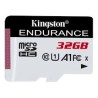 Memoria MicroSDHC 32GB Kingston Endurance 95R/30W C10 A1