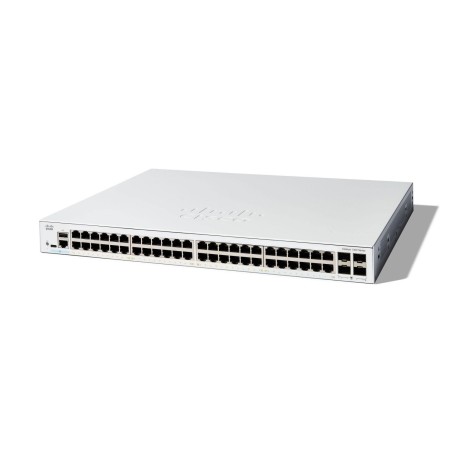 Switch Cisco Catalyst 1300 48 Puertos Gigabit 4SFP Administrable Capa 3