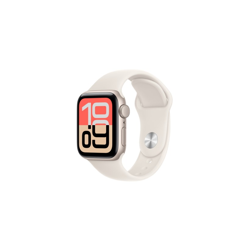 Apple Watch SE 3 GPS 40mm Caja Aluminio Correa Deportiva Starlight M/L