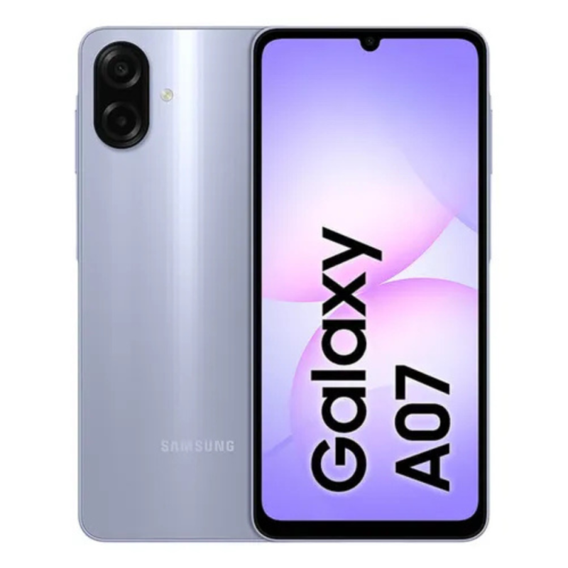 Celular Samsung Galaxy A07 6.7" Morado Claro 6GB 128GB 4G