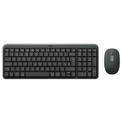 Combo Teclado Mouse Logitech MK250 Inalambrico Bluetooth Graphite Español